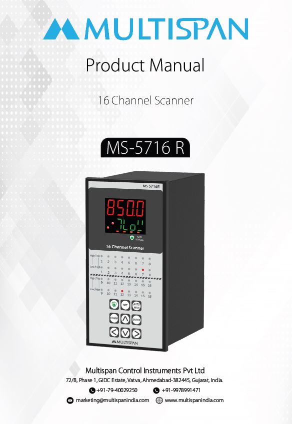MS-5716R manual