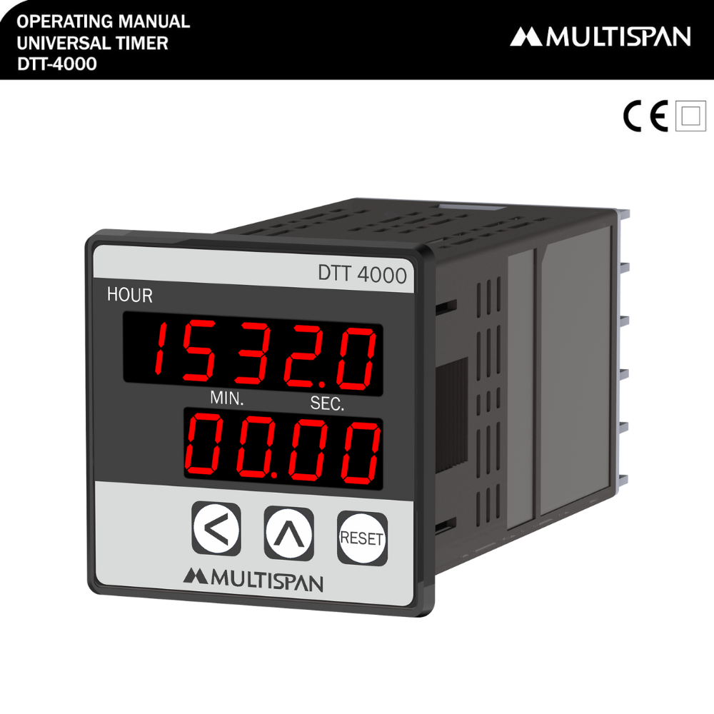 DTT-4000 Manual