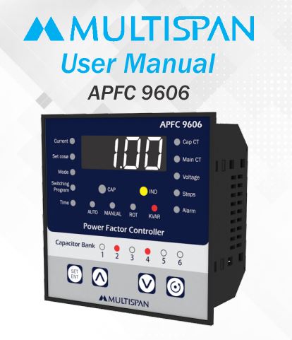 APFC-9606 Manual