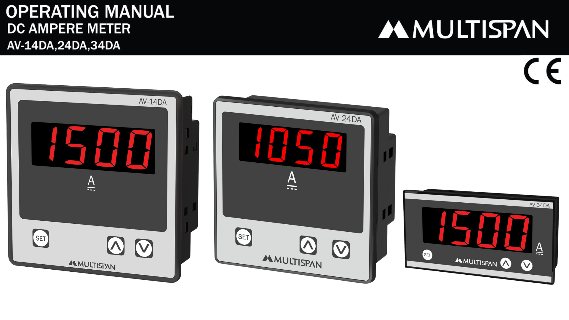 AV-14DA,24DA,34DA Manual