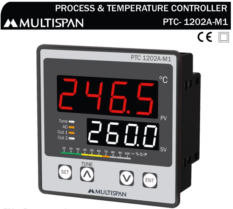 PTC-1202A-M1 Manual