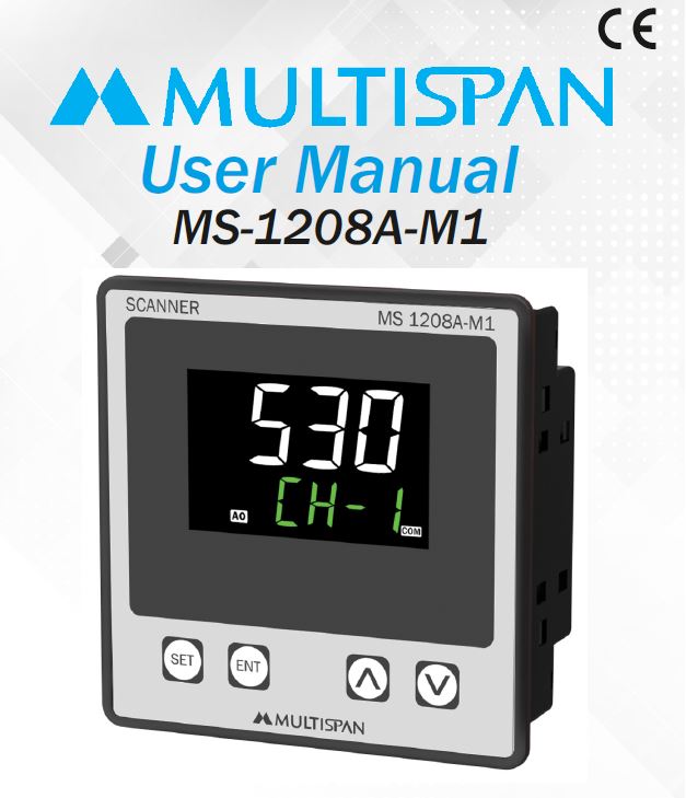 MS-1208A-M1 manual