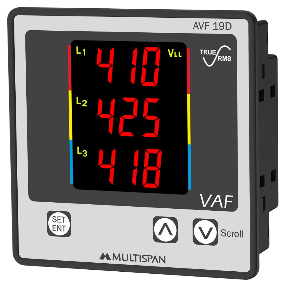 AVF Meter - 3 Line Display - avf 19d regular image