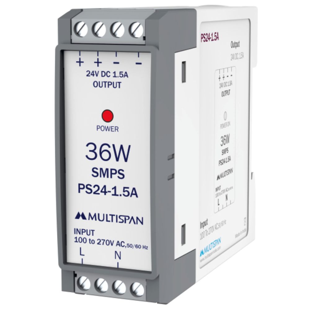 PS24-1.5A | Industrial Power Supplies 24VDC, 10A | SMPS