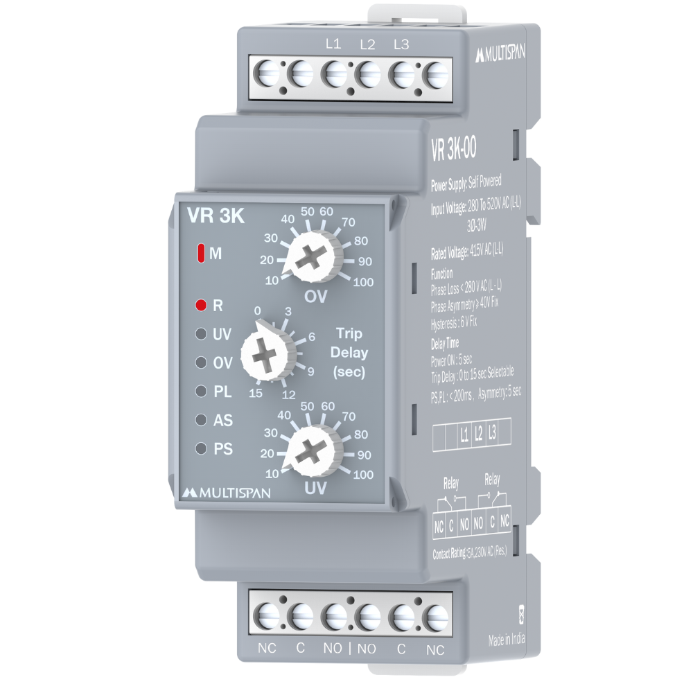 VR-3K Analog Voltage Protection Relay - Product image