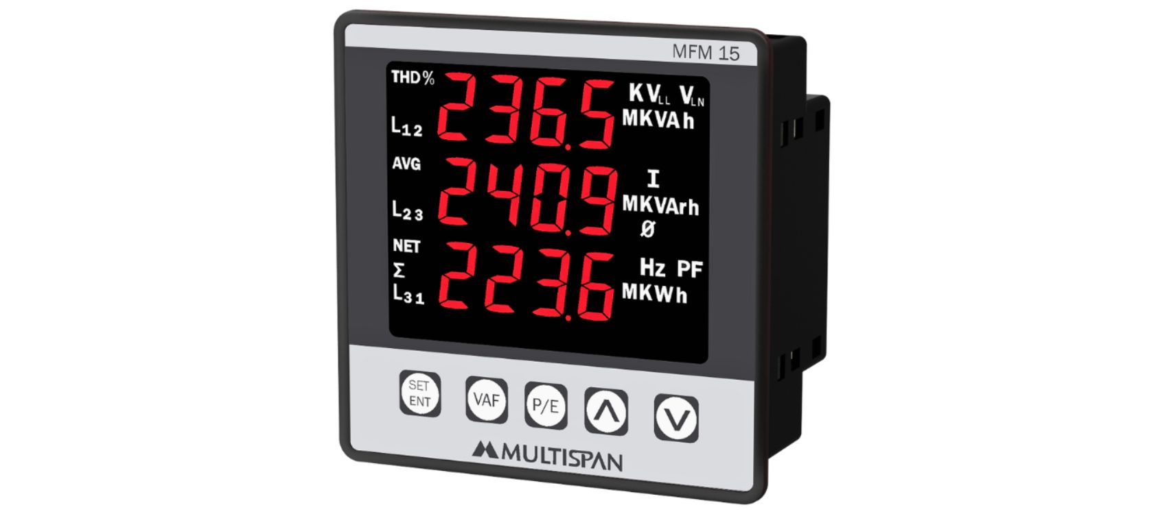 MFM-15  - Multifunction Meter- 3 Line Display - product banner image