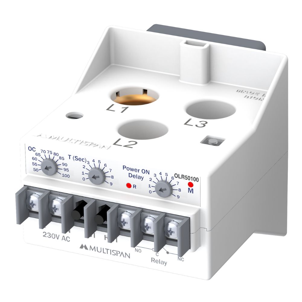 OLR-50100 DIN Rail Mount Overload Relay - Product image