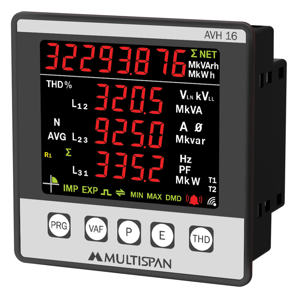 AVH-16 - Multifunction Meter- 4 Line Display - product image