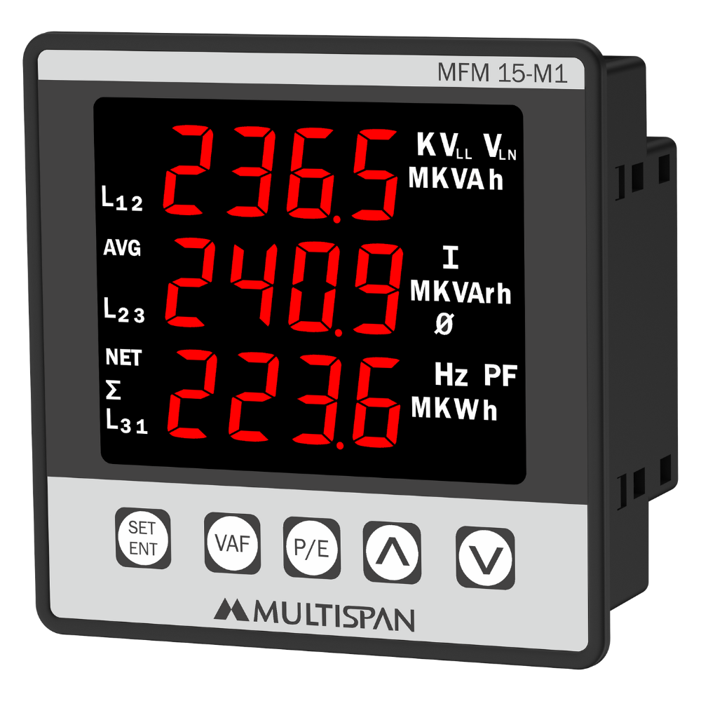 MFM-15  - Multifunction Meter- 3 Line Display - product regular image