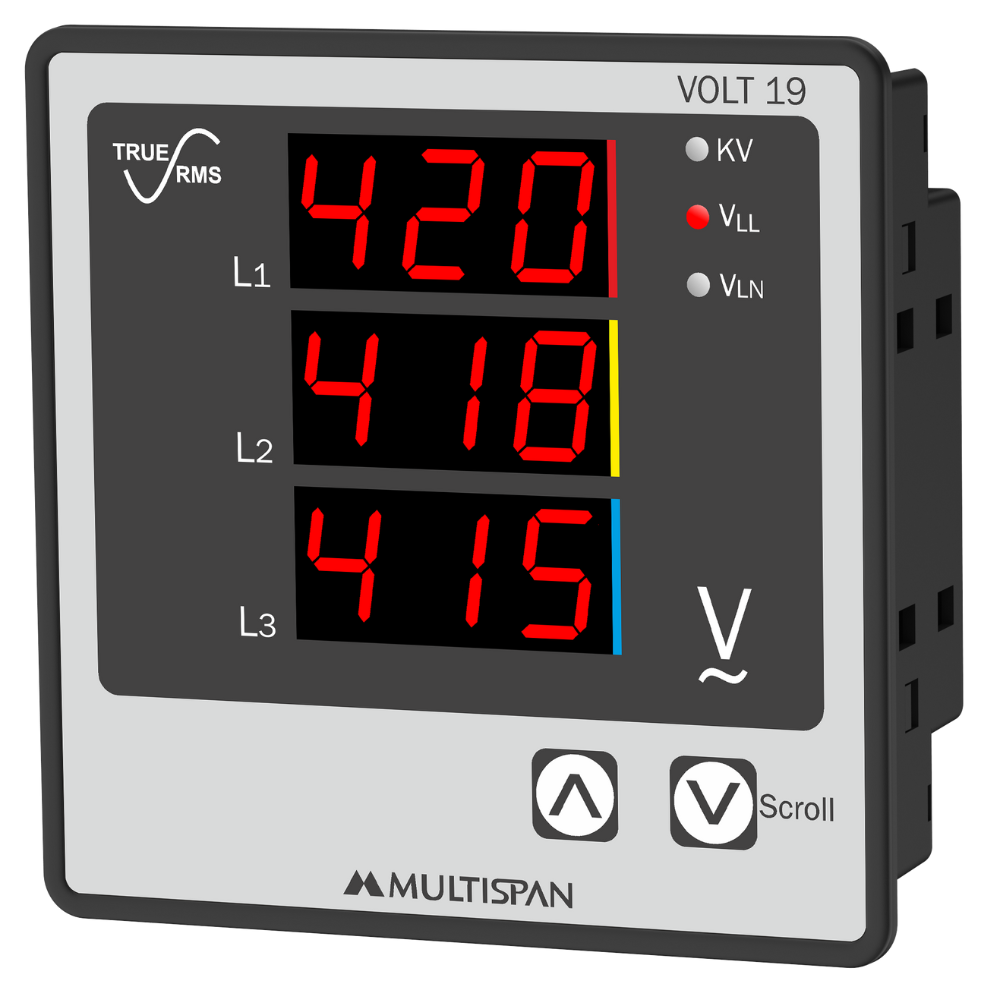 VOLT-19 - 3 Phase voltmeter - product image